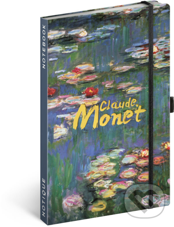 Levně NOTIQUE Notes Claude Monet (linajkovaný)