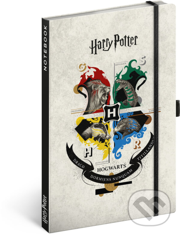 Levně NOTIQUE Notes Harry Potter (linajkovaný)