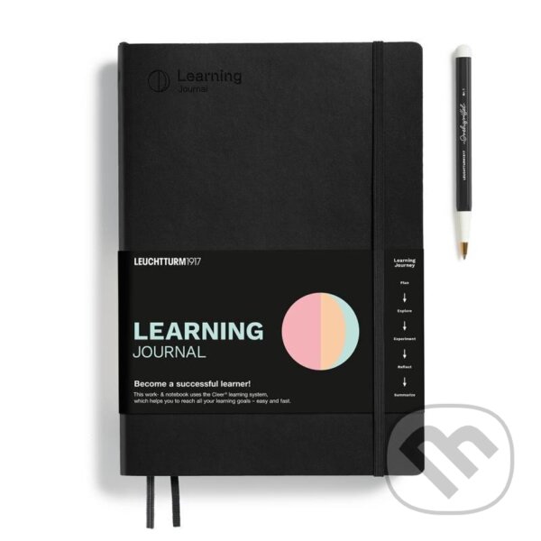 Levně Leuchtturm1917 Learning Journal A5 Black