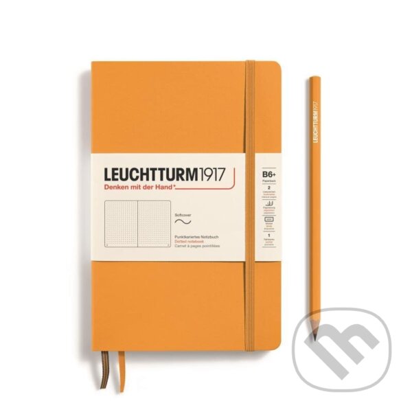 Levně Leuchtturm1917 Zápisník Rising Sun Softcover B6+ tečkovaný