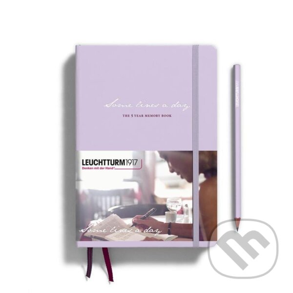 Leuchtturm1917 Zápisník Some Lines A Day A5 Lilac (Leuchtturm1917)