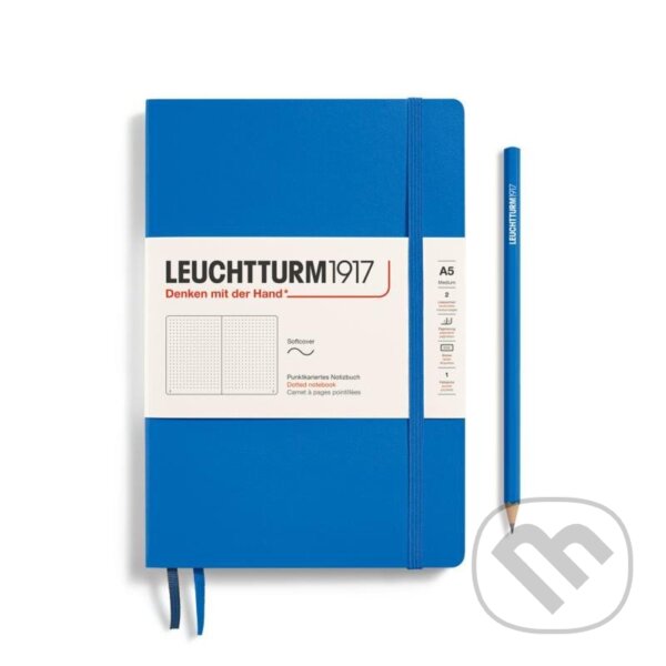 Levně Leuchtturm1917 Zápisník Sky Softcover A5 tečkovaný