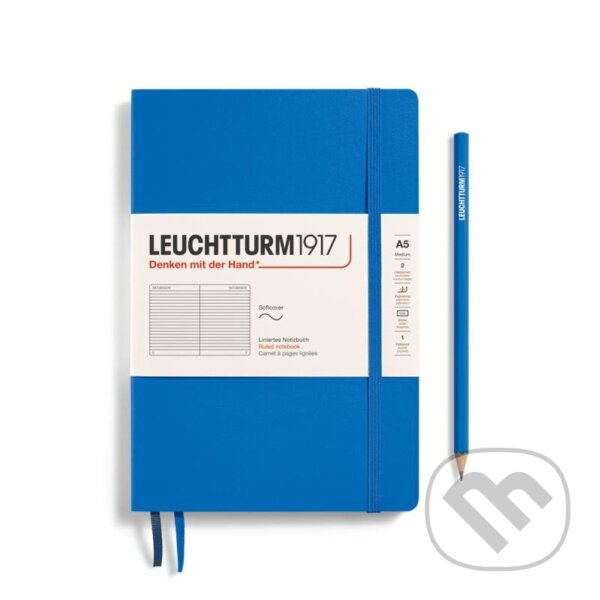 Leuchtturm1917 Zápisník Sky Softcover A5 linkovaný