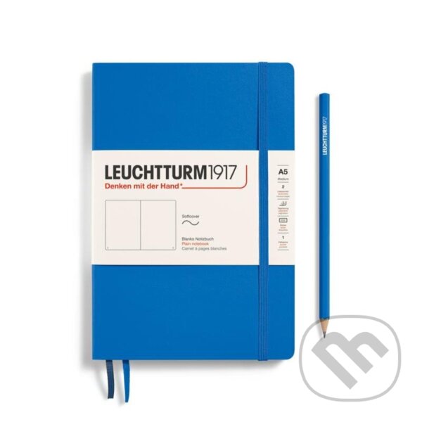 Leuchtturm1917 Zápisník Sky Softcover A5 čistý