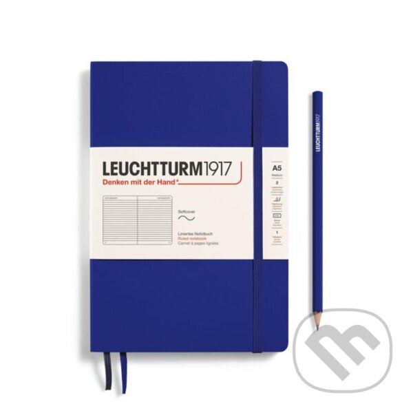 Leuchtturm1917 Zápisník Ink Softcover A5 linkovaný