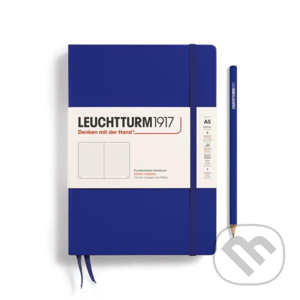 Levně Leuchtturm1917 Zápisník Ink Medium A5 tečkovaný