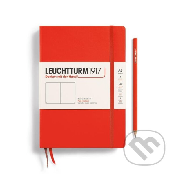 Levně Leuchtturm1917 Zápisník Lobster Medium A5 čistý
