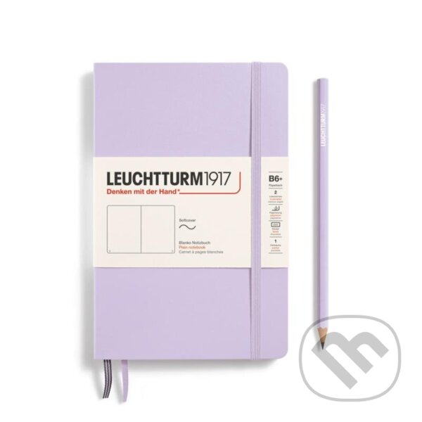 Levně Leuchtturm1917 Zápisník Lilac Softcover B6+ čistý