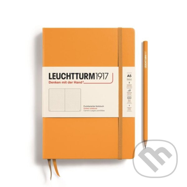 Levně Leuchtturm1917 Zápisník Rising Sun Medium A5 tečkovaný