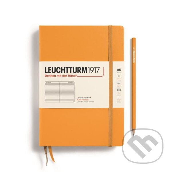 Levně Leuchtturm1917 Zápisník Rising Sun Medium A5 linkovaný