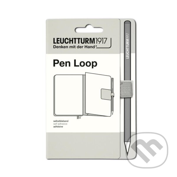 Levně Leuchtturm1917 Pen Loop Light Grey