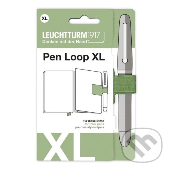 Levně Leuchtturm1917 Pen Loop XL Sage
