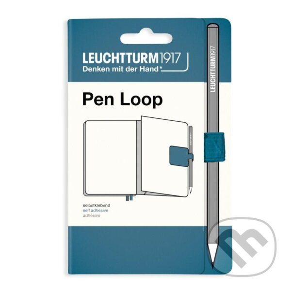 Levně Leuchtturm1917 Pen Loop Stone Blue