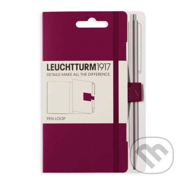 Levně Leuchtturm1917 Pen Loop Port Red