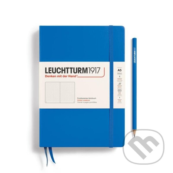 Levně Leuchtturm1917 Zápisník Sky Medium A5 tečkovaný