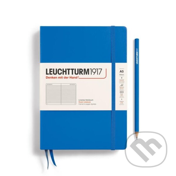 Levně Leuchtturm1917 Zápisník Sky Medium A5 linkovaný