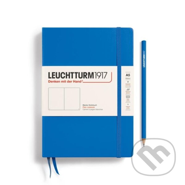 Levně Leuchtturm1917 Zápisník Sky Medium A5 čistý
