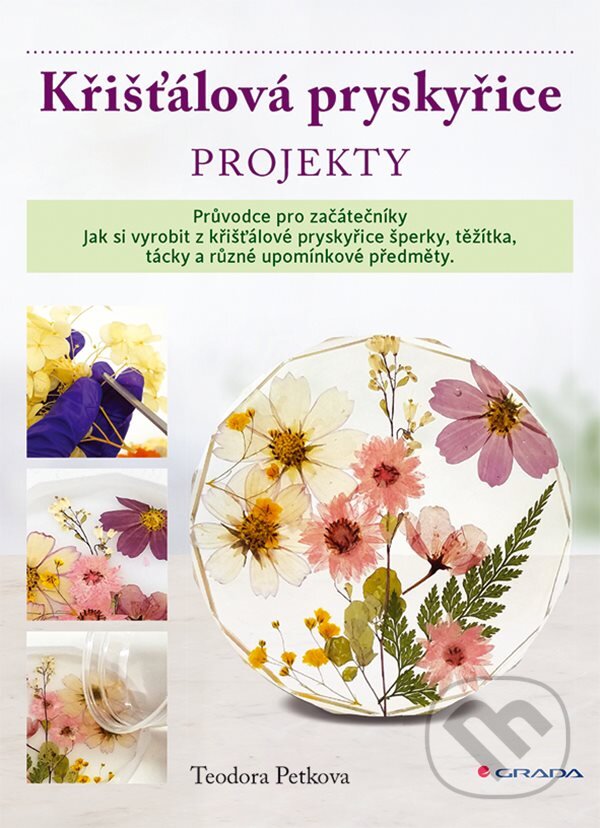 Kniha Křišťálová pryskyřice - Projekty