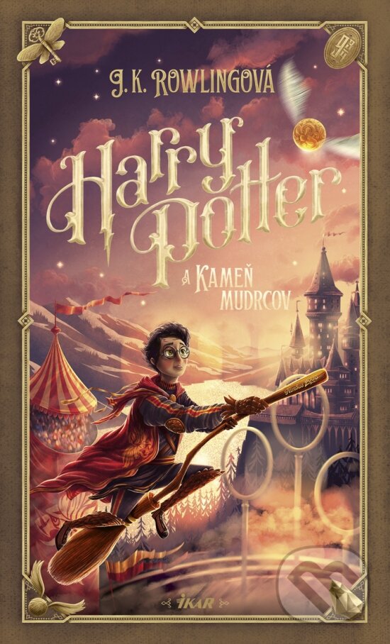 Levně Harry Potter a Kameň mudrcov - J.K. Rowling, Adrián Macho (ilustrátor) - kniha z kategorie Pre deti a mládež
