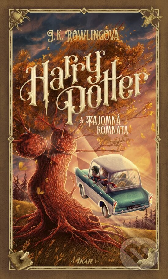 Levně Harry Potter a Tajomná komnata - J.K. Rowling, Adrián Macho (ilustrátor) - kniha z kategorie Beletria