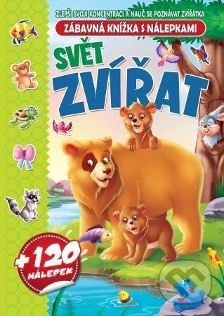 Kniha: Svět zvířat + 120 nálepek (Foni book)