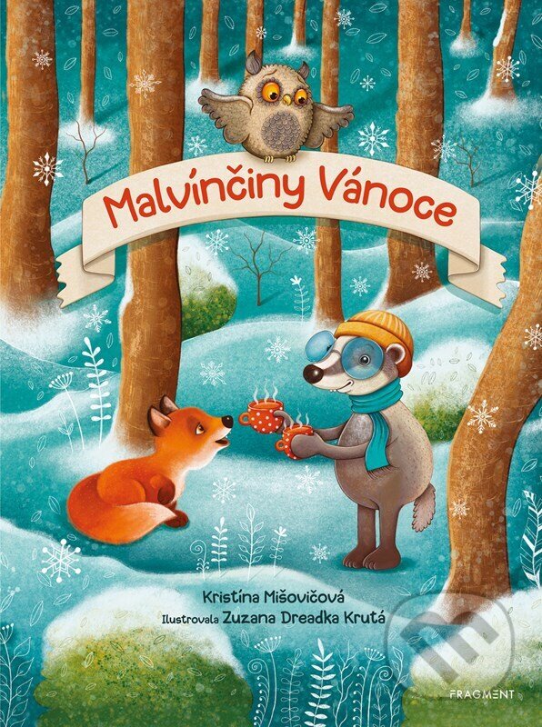 Levně Malvínčiny Vánoce - Kristína Mišovičová, Zuzana Krutá (ilustrátor) - kniha z kategorie Beletria