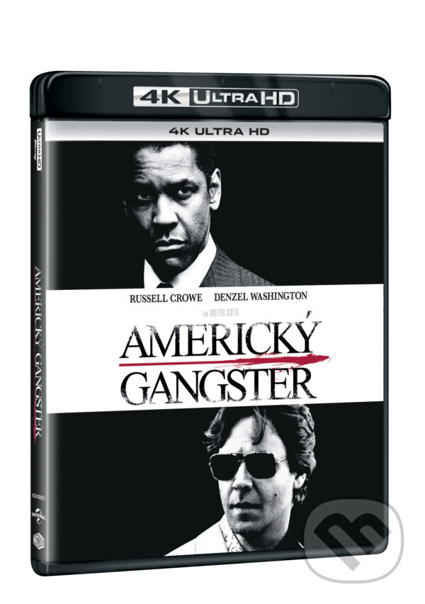 Levně Americký gangster Ultra HD Blu-ray (UHD BD) - Ridley Scott - film z kategorie Kriminálne drámy