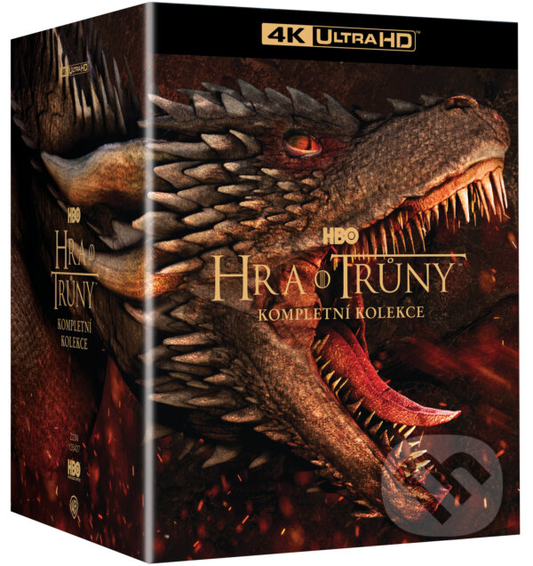 Levně Hra o trůny kolekce 1.-8. série 33BD (UHD+3BD bonus disk) Ultra HD Blu-ray - film z kategorie Akčné a dobrodružné