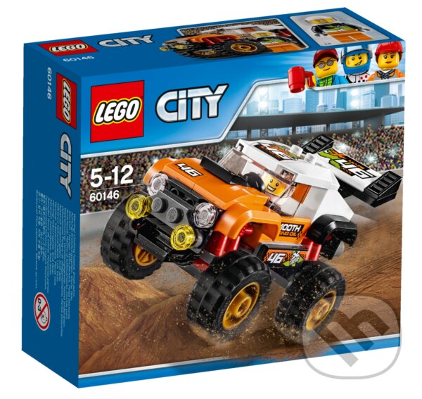 LEGO City 60146 Nákladiak pre kaskadérov, LEGO, 2017