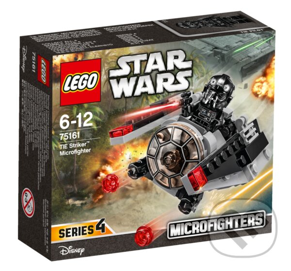 LEGO Star Wars  75161 Mikrostíhačka TIE Striker, LEGO, 2017