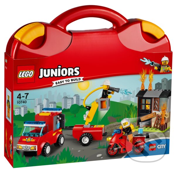 LEGO Juniors 10740 Kufrík hasičskej hliadky, LEGO, 2017