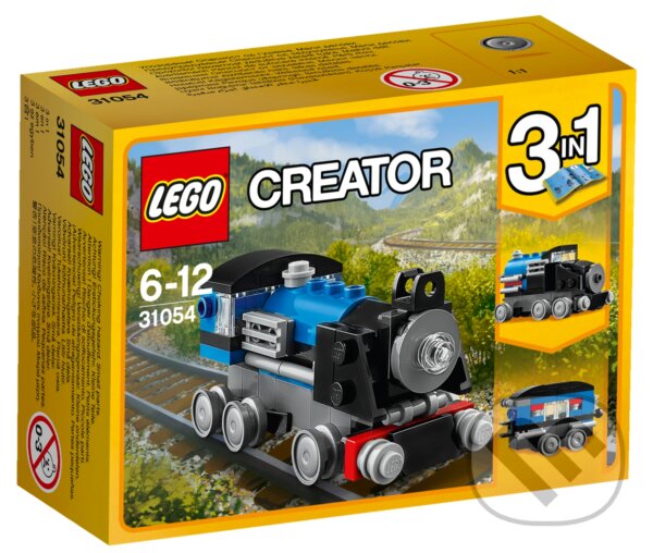 LEGO Creator 31054 Modrý expres, LEGO, 2017