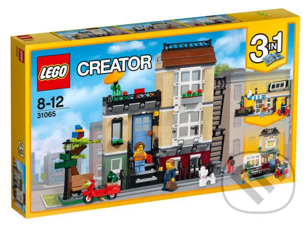 LEGO Creator 31065 Mestský dom so záhradkou, LEGO, 2017