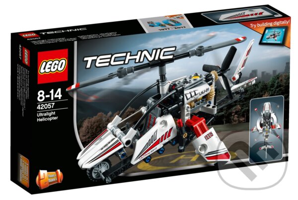 LEGO Technic 42057 Ultraľahká helikoptéra, LEGO, 2017