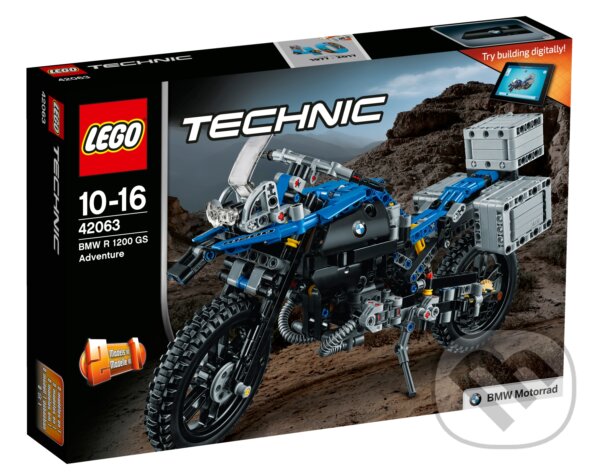 LEGO Technic 42063 BMW R 1200 GS Adventure, LEGO, 2017