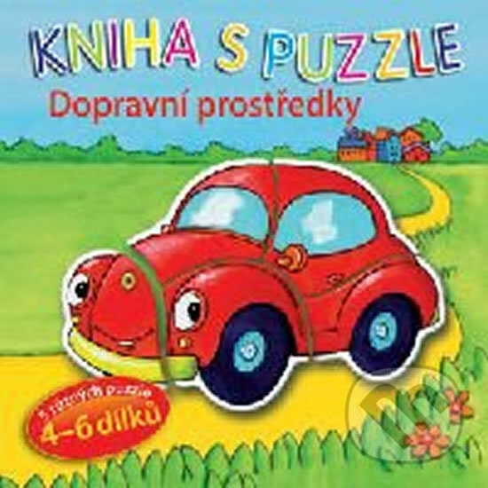 Kniha s puzzle: Dopravní prostředky, Svojtka&Co., 2017