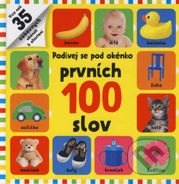 Levně Prvních 100 slov (Podívej se pod okénko) - kniha z kategorie Pre deti a mládež