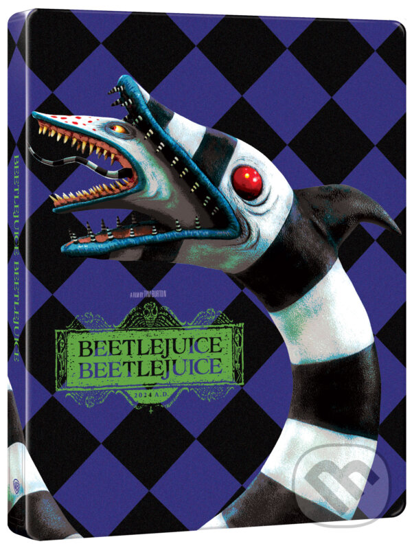 Levně Beetlejuice Beetlejuice - steelbook Ultra HD Blu-ray - film z kategorie Komédie