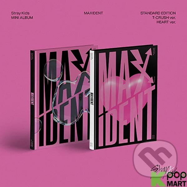 Hudobné CD: Stray Kids: Mini Album [MAXIDENT] (Random Ver.) (Hudobné albumy). Hudobné albumy, 2022