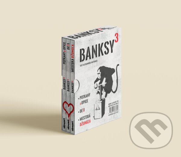 Levně Banksy (3) (Potkany a opice; Deti; Mestská džungľa)