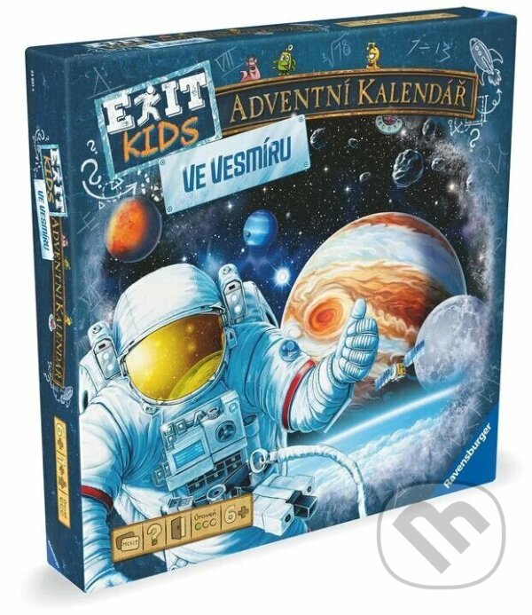 Levně Exit Kids: Adventný kalendár - Ve vesmíru - hra z kategorie Ostatné
