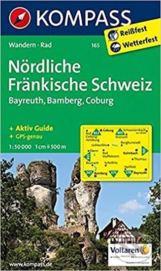 Nördliche Fränkische Schweiz 165 NKOM 1:50T (Marco Polo)