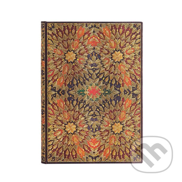 Levně Paperblanks - zápisník Fire Flowers (midi, čistý)