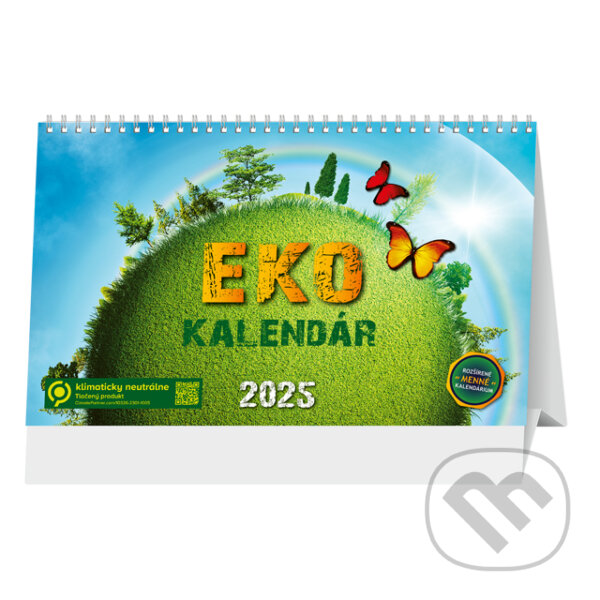 Stolový Eko kalendár 2025 (Spektrum grafik). Spektrum grafik, 2024