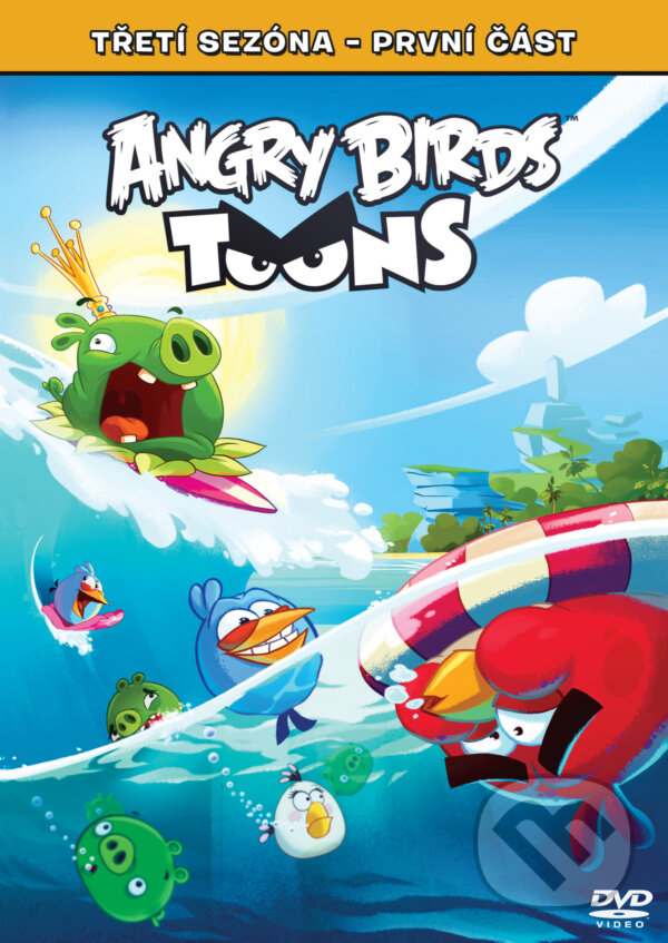 Levně Angry Birds Toons 3. série (1. část) - Eric Guaglione, Kim Helminen, Thomas Lepeska, Kari Juusonen, Eric Bastier, Christopher Sadler, Janne Roivainen…