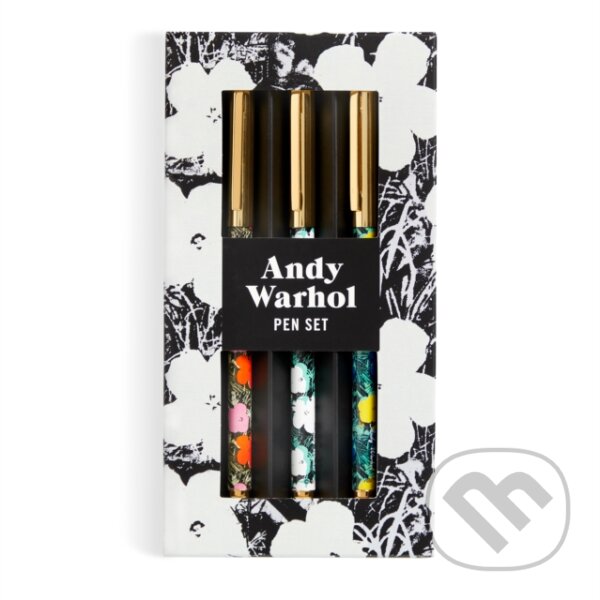 Levně Warhol Flowers Everyday Pen Set - kniha z kategorie Písacie potreby