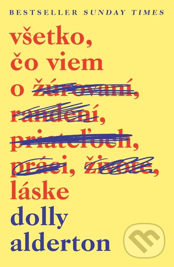 Levně Všetko, čo viem o láske - Dolly Alderton - kniha z kategorie Spoločenská beletria