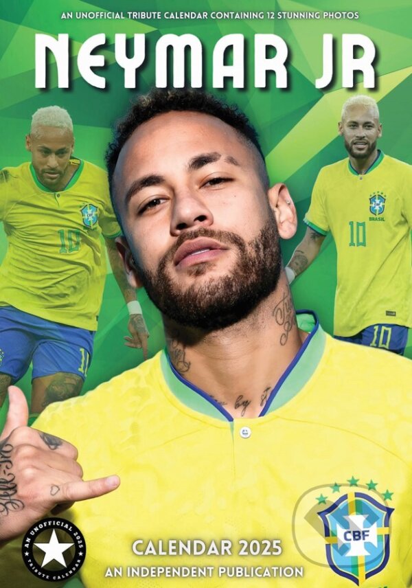 Nástenný kalendár 2025: Neymar (). , 2024