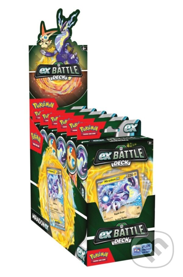 Spoločenská hra: Pokémon TCG: ex Battle Deck - Victini & Miraidon (Pokemon). Pokemon, 2024