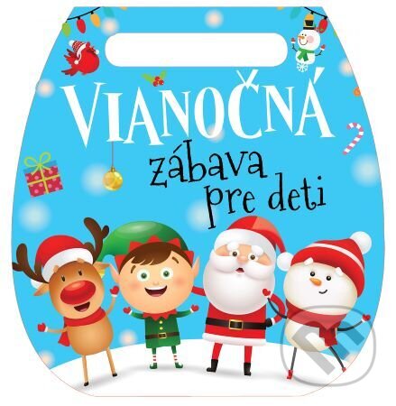 Levně Vianočná zábava pre deti - kniha z kategorie Omaľovávanky, vystrihovanie, papier